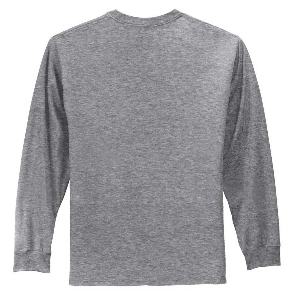 Port & Company Men's Athletic Heather Tall Long Sleeve Essential Tee