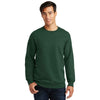 Port Authority Men's Forest Green Fan Favorite Fleece Crewneck Sweatshirt