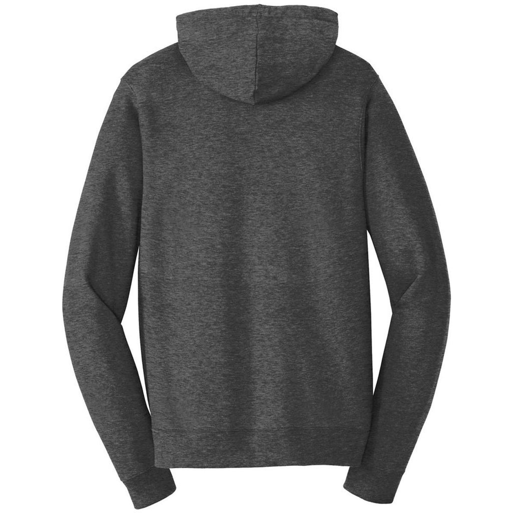 Port & Company Men's Dark Heather Grey Fan Favorite Fleece Pullover Hooded Sweatshirt