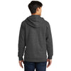 Port & Company Men's Dark Heather Grey Fan Favorite Fleece Full-Zip Hooded Sweatshirt