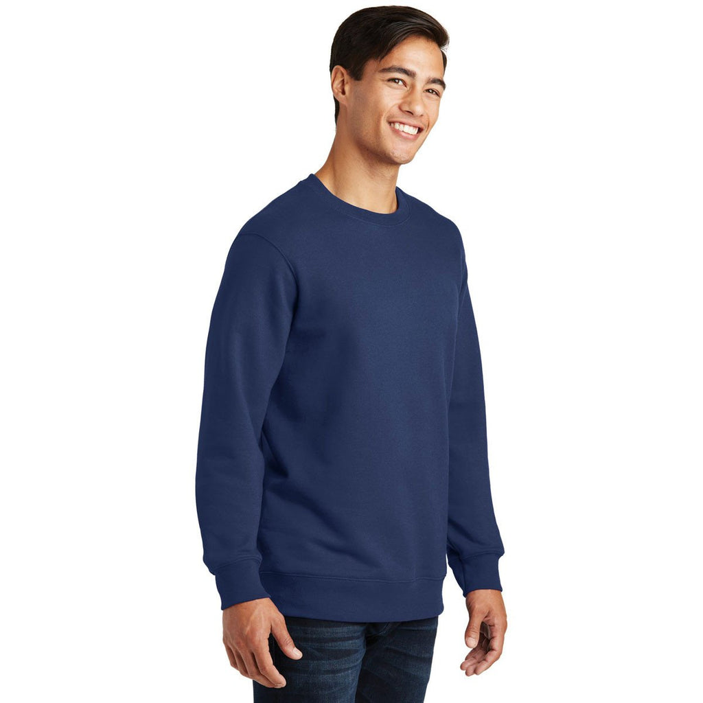Port & Company Men's Team Navy Fan Favorite Fleece Crewneck Sweatshirt