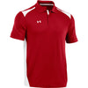 under-armour-red-colorblock-polo