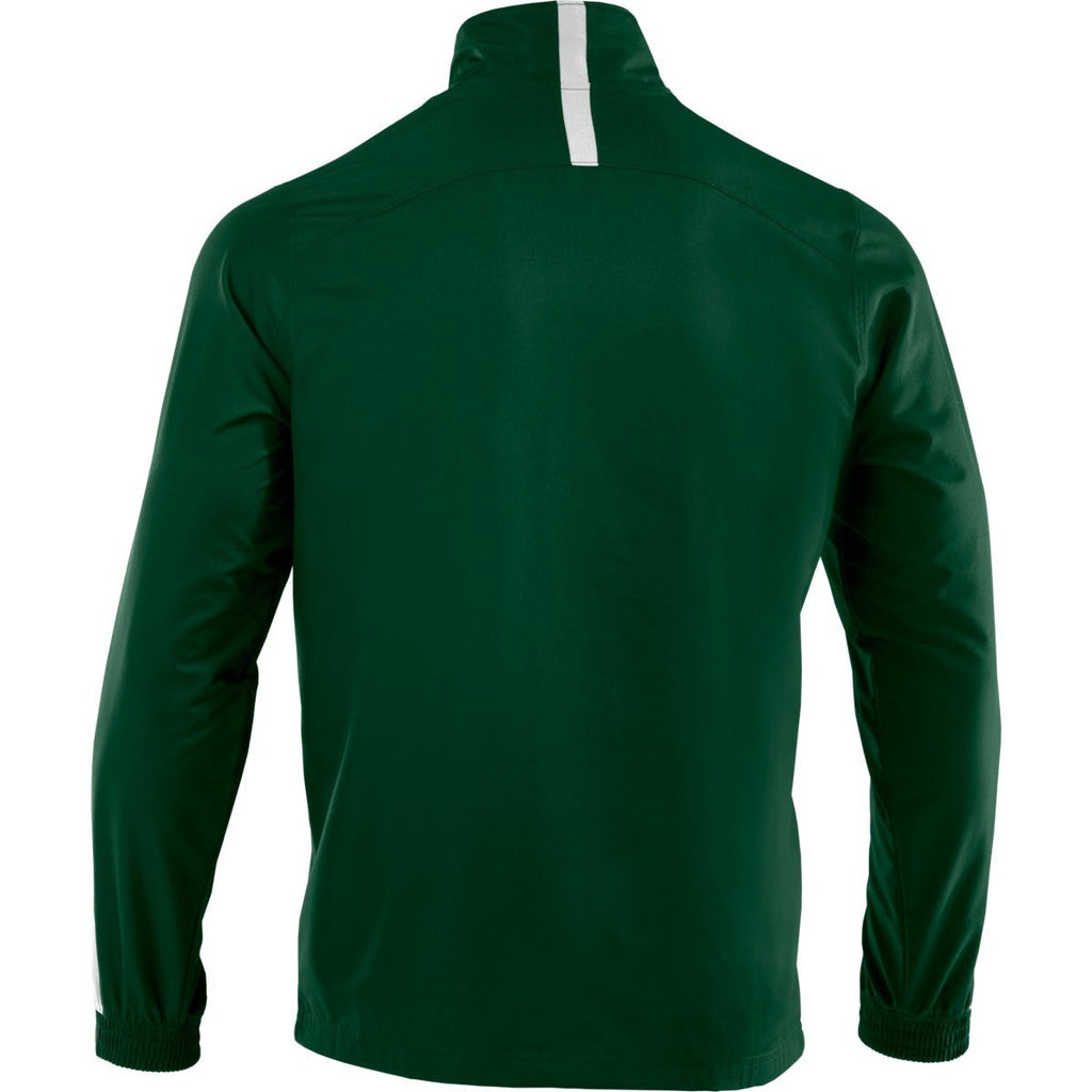 Under Armour Men's Forest Green/White Essential Woven Jacket