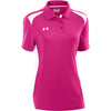 under-armour-women-pink-colorblock-polo