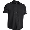 under-armour-black-buttondown-shirt