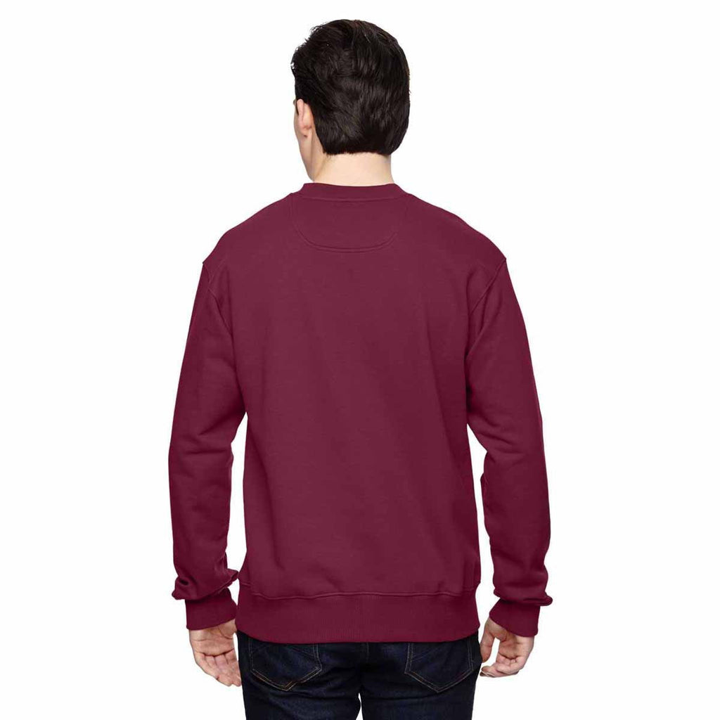 Champion Men's Sport Maroon for Team 365 Cotton Max 9.7-Ounce Crew