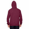 Champion Men's Sport Maroon/Athletic Heather for Team 365 Cotton Max 9.7-Ounce Pullover Hood