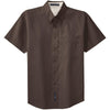 port-authority-brown-ss-shirt