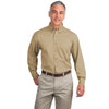 s600t-port-authority-light-brown-twill-shirt