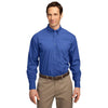s607-port-authority-blue-resistant-shirt