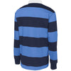 Sport-Tek Men's True Navy/Carolina Blue Classic Long Sleeve Rugby Polo