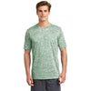 Sport-Tek Men's Forest Green Electric PosiCharge Electric Heather Tee