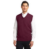 sw301-port-authority-burgundy-sweater-vest