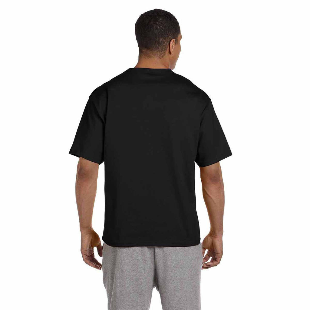 Champion Men's Black Heritage 7-Ounce Jersey T-Shirt