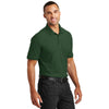 Port Authority Men's Deep Forest Green Tall Core Classic Pique Polo