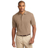 tlk420-port-authority-brown-polo
