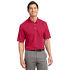 tlk455-port-authority-red-polo