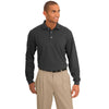 tlk455ls-port-authority-charcoal-polo