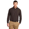 tlk500ls-port-authority-brown-polo
