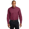 tls608-port-authority-burgundy-shirt