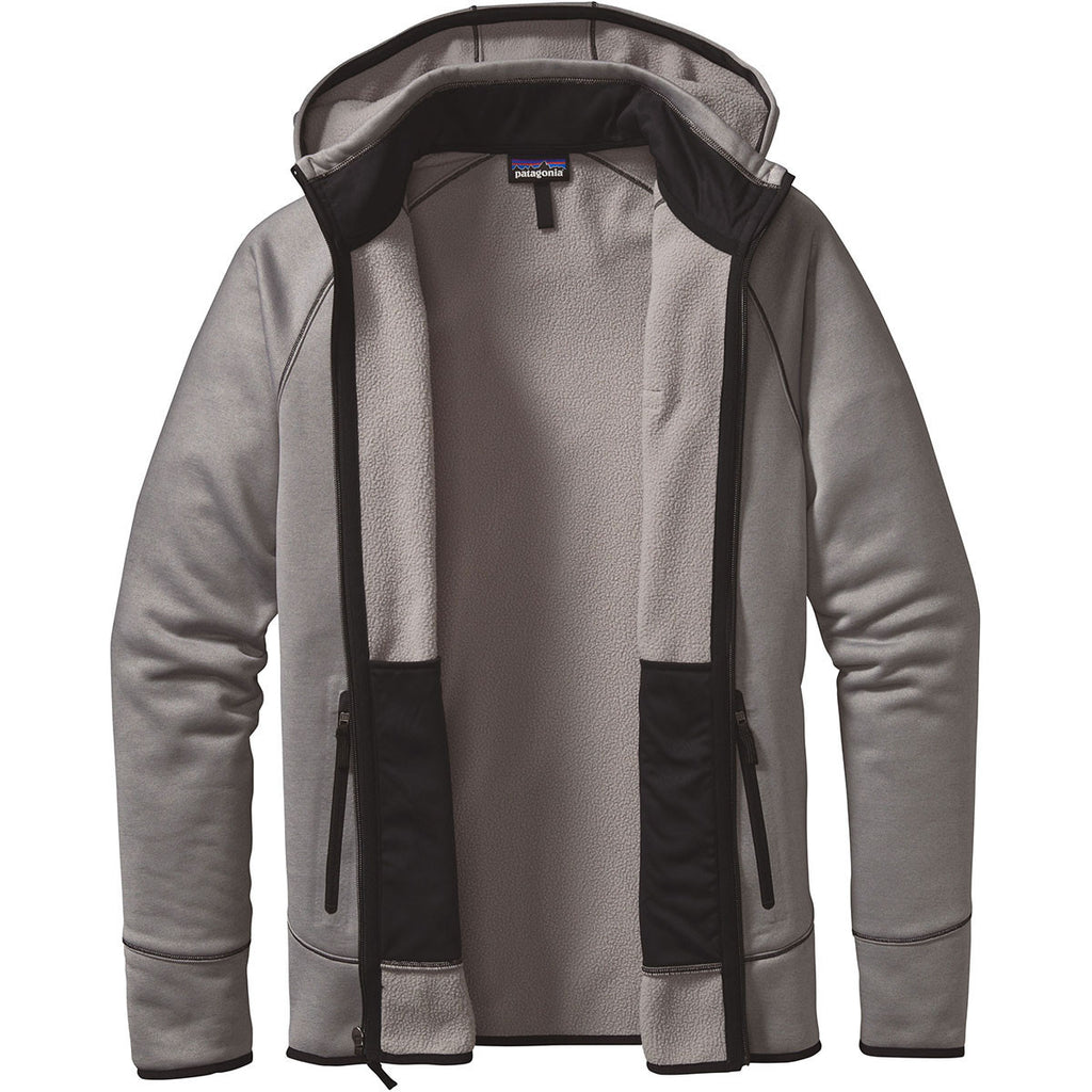 Patagonia Men's Feather Grey Tech Fleece Hoody