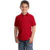 y500-port-authority-red-polo