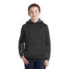 yst239-sport-tek-black-hooded-pullover