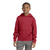 yst244-sport-tek-red-hooded-pullover