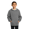 yst254-sport-tek-grey-hooded-sweatshirt