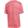 Sport-Tek Youth Deep Red Electric PosiCharge Electric Heather Tee