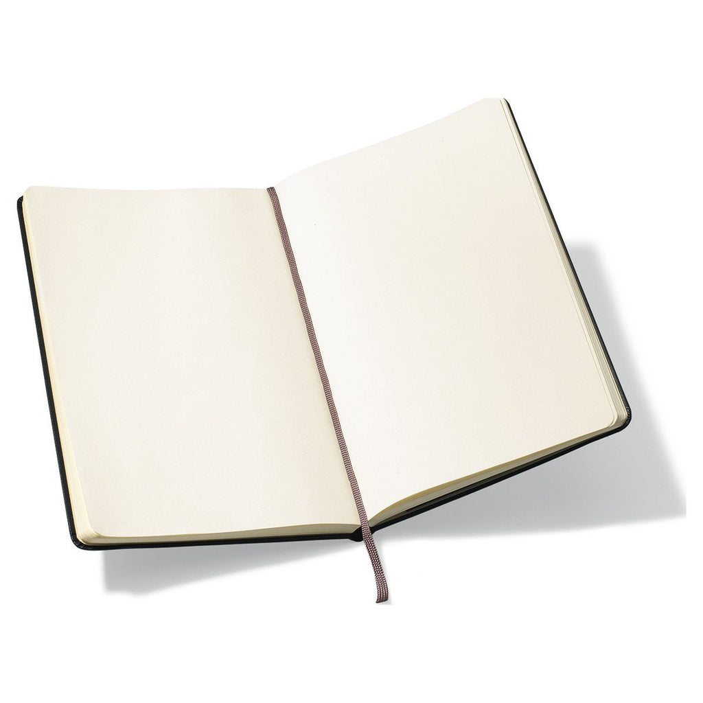 Cuaderno sin Margen de Pasta Dura Negro Grande Moleskine (5" x 8.25")