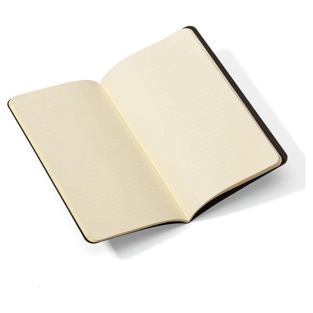 Cuaderno Grande Negro a Rayas Moleskine (5" x 8.25")