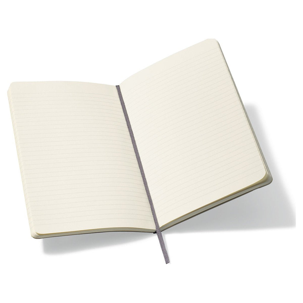 Moleskine Black Soft Cover Ruled Large Notebook (5" x 8.25")