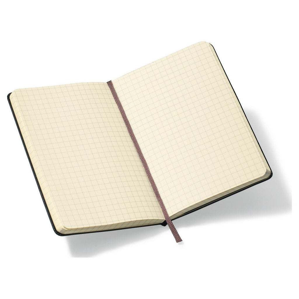 Cuaderno de Bolsillo de Pasta Dura Negro a Cuadros Moleskine (3.5" x 5.5")