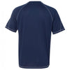 Champion Men's Vibe Navy Double Dry 4.1-Ounce Mesh T-Shirt